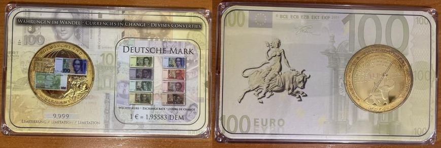 Germany - 2010 - Token - Currency reform in Germany - in plastic - UNC
