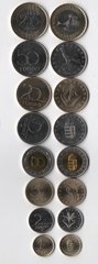 Hungary - set 8 coins 1 2 5 10 20 50 100 200 Forint 2007 - 2011 - UNC