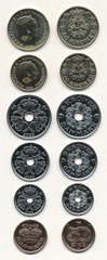 Дания - набор 6 монет 0,5 1 2 5 10 20 Kroner 2022 - UNC