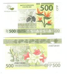 French Pacific Terr. - 500 Francs 2020 - P. 5(2) - UNC