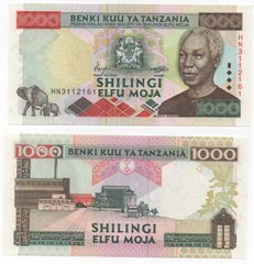Танзанія - 1000 Shilingi 2000 - Pick 34 - UNC
