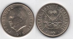 Гаити - 10 Centimes 1975 - aUNC / UNC