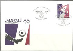 2561 - Estonia - 1998 - Football World Championships - FDC