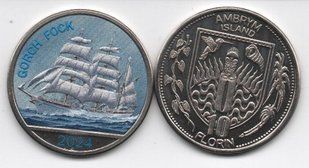Fantasy - Ambrym Island - 10 Florin 2024 - Горч Фок ( Корабель ) / Gorch Fock - UNC