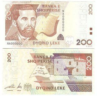 Албанія - 200 Leke 2001 - P. 67s - Specimen - UNC