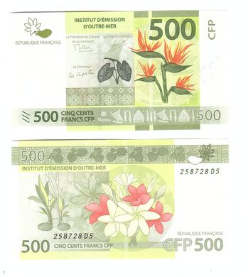 Французская Полинезия - 500 Francs 2020 - P. 5(2) - UNC