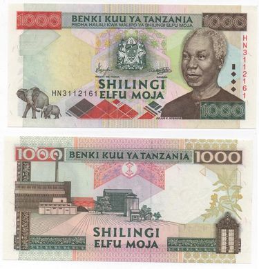 Танзания - 1000 Shilingi 2000 - Pick 34 - UNC