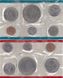 USA - mint set 12 coins 1 1 Dime 1 1 5 5 Cents 1/4 1/4 1/2 1/2 1 1 Dollar 1975 - aUNC / XF