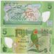 Fiji - 5 pcs x 5 Dollars 2023 ( 2013 ) - P. 115b - UNC