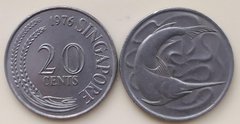 Сингапур - 20 Cents 1976 - VF