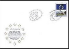 2586 - Estonia - 1999 - 50th anniversary Counsil of Europe - FDC