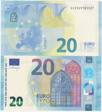 ЄС - 20 Euro 2015 - sign. Dragi - UNC