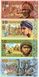 Sub Saharan Південь Сахари - набір 4 банкноти 10 20 50 100 Shillings 2019 - Polymer - Fantasy Note - UNC