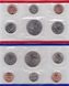 USA - set 10 coins 1 1 Dime 1 1 5 5 Cents 1/4 1/4 1/2 1/2 Dollar 1996 - P - D + 2 token - UNC