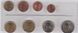 Greece - set 8 coins 2 5 10 20 50 Cent 1 2 Euro 2002 - 2003 - aUNC