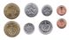 Куба - 5 шт х набор 4 монеты 1 1 5 Centavo 1 Peso mixed - разные года на монетах - UNC