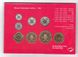 Нідерландські Антіли - Mint набір 7 монет 1 5 10 25 50 Cent 1 2 1/2 Gulden + жетон 1995 - in folder - UNC