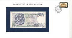 Греция - 50 Drachmai 1978 - Banknotes of all Nations - в конверте - UNC