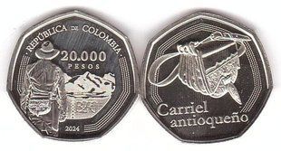 Colombia - 20000 Pesos 2024 - Antioch Kariel - UNC