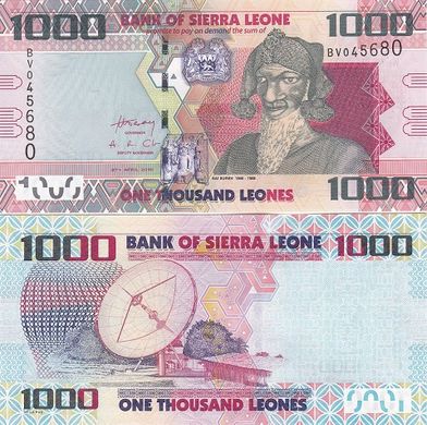 Sierra Leone	- 1000 Leones 2010 - UNC