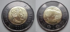 Канада - 2 Dollars 2022 - на згадку про королеву Єлизавету II - (чорний Dollar) - UNC