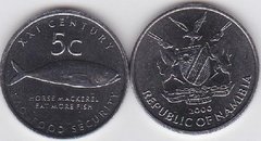 Namibia - 5 Cents 2000 - FAO - UNC