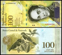 Venezuela - 100000 Bolivares 2017 - UNC