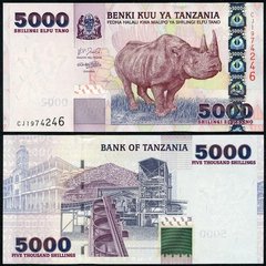 Танзанія - 5000 Shillings 2003 - Pick 38 - UNC