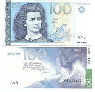 Эстония - 100 Krooni 1999 - Pick 82 - UNC