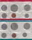 США - mint набор 12 монет 1 1 Dime 1 1 5 5 Cents 1/4 1/4 1/2 1/2 1 1 Dollar 1979 - aUNC / XF