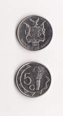 Намибия - 5 Cents 2015 - UNC
