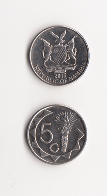 Намібія - 5 Cents 2015 - UNC