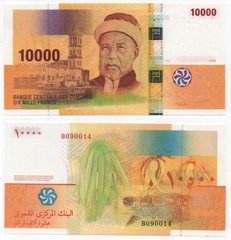 Коморские острова / Коморы - 10000 Francs 2006 ( 2012 ) - P. 19a - UNC