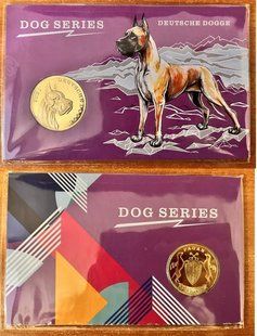 Fantasy / Pagan - 3 Dollars 2021 - Deutsche Dogge - UNC