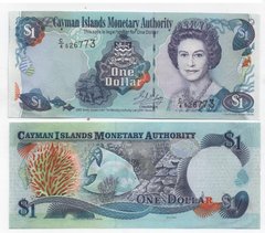 Каймановы Острова Кайманы - 1 Dollar 2001 - P. 33a - aUNC