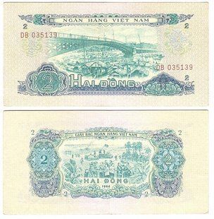 Vietnam - 2 Dong 1966 - P. 41a - VF