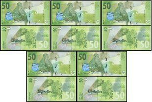 Сейшельські Острови - 5 шт х 50 Rupees 2016 - P. 49 - UNC