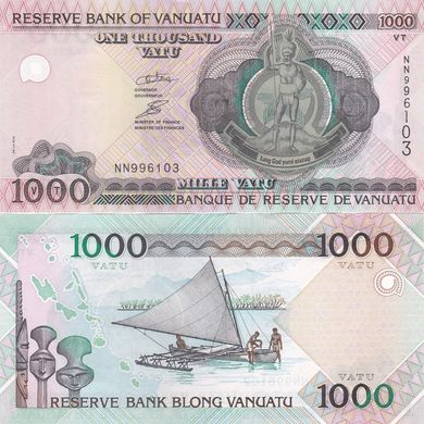Vanuatu - 1000 Vatu 2002 - Pick 10a - serie NN - UNC