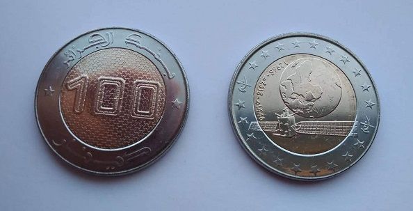 Алжир - 100 Dinars 2018 - UNC