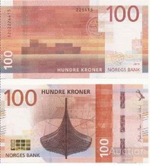 Норвегія - 100 Kroner 2016 ( 2017 ) - P. 54 - UNC