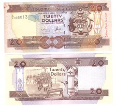 Solomon Islands - 20 Dollars 2004 - Pick 28(1) - Prefix C/2 - UNC