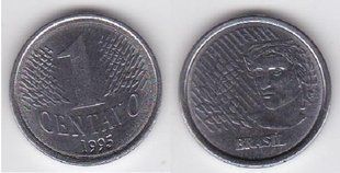 Brazil - 1 Centavo 1995 - aUNC / XF