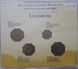 Luxembourg - set 4 coins 1 5 10 20 Francs 1981 - 1990 - in a box - XF