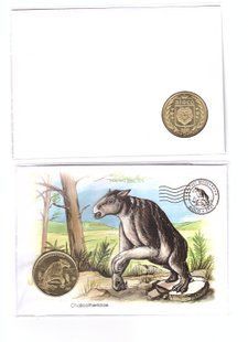 Fantasy - Bioco - 5 Dollars 2021 - Challcotheriidae - in folder - UNC