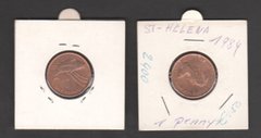 Остров Святой Елены - 1 Penny 1984 - VF