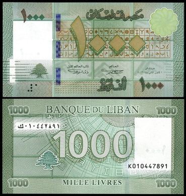 Ливан - 1000 Livres 2016 - UNC