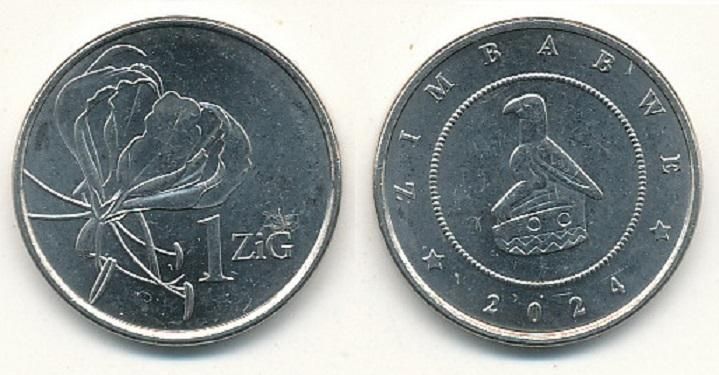 Зімбабве - 1 ZiG 2024 - UNC - banknotes.zp.ua — інтернет-магазин ...