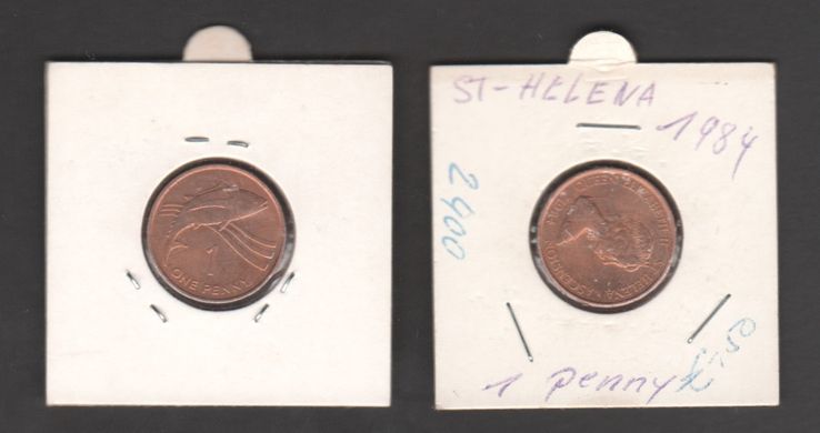 Остров Святой Елены - 1 Penny 1984 - VF