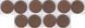 S&atilde;o Tom&eacute; and Pr&iacute;ncipe - 5 pcs х 20 Centavos 1962 - VF