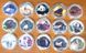 World Animal Protection - set 15 coins x 100 Dollars - Endangered Species Coins - in capsules - UNC